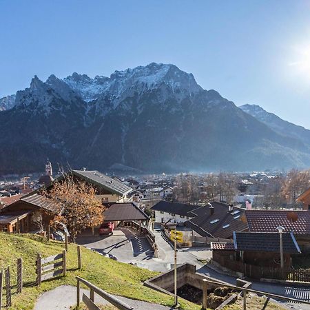 Ferienwohnung Bergkristall Mittenwald Dış mekan fotoğraf