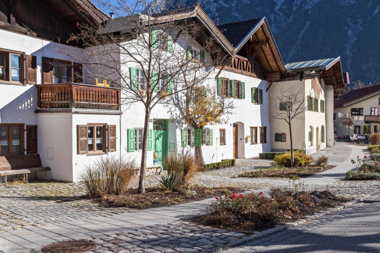 Ferienwohnung Bergkristall Mittenwald Dış mekan fotoğraf
