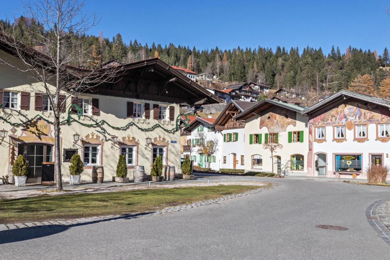 Ferienwohnung Bergkristall Mittenwald Dış mekan fotoğraf