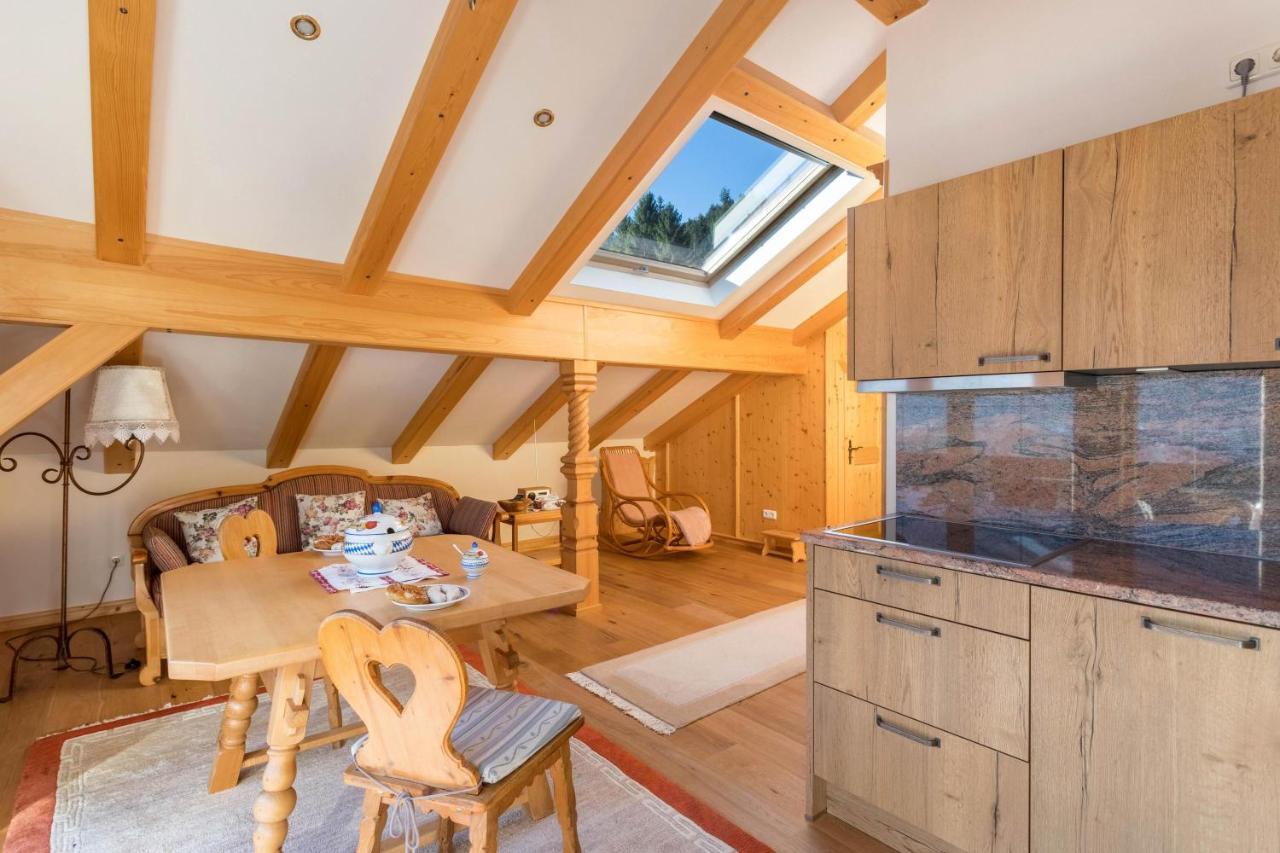 Ferienwohnung Bergkristall Mittenwald Dış mekan fotoğraf